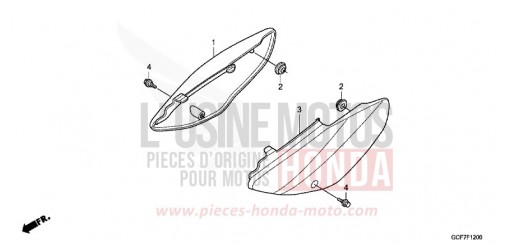 SIDE COVER CRF70FC de 2012